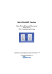 Mini DVI-WP User Manual .pmd - Broadata Communications, Inc.