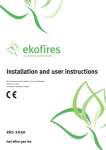 Eko 2030 Installation instructions [EN] A:XL09 Installation