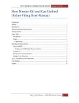 Unified Online Filing Portal user manual