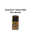 EnjoyTone Robust W28 User Manual English