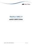 AlliedView™-EMS 3.10 AMIGO USERS GUIDE