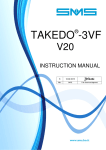 Takedo 3VF-V20 user manual