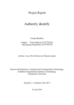 Authority identify - School of ICT, SIIT, Thammasat University