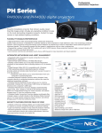 PH Series - NEC Display Solutions