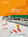 WISE Software Users Guide - Transportation Research Board