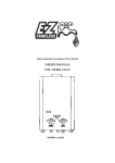 USER`S MANUAL - Tankless Water Heaters