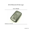 iBT-GPS Bluetooth GPS Data Logger User`s Manual