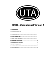MPDI-4 User Manual Version 1