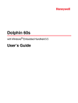 Dolphin™ 60s with Windows Embedded Handheld User`s guide