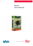 PlanIT User Manual