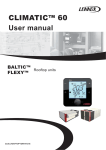 CLIMATIC™ 60 User manual