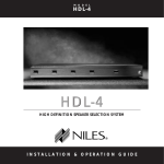 HDL-4 HDL-4 - Niles Audio