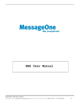 MessageOne EMS User Manual