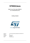STM32Java: Build Your First Java Platform On STM32429I
