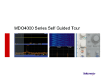 MDO4000 Series Self Guided Tour