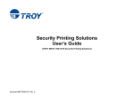 Security Printing Solutions User`s Guide (50