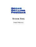 PDF manual - Ocean Drilling Program