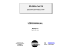 USERS MANUAL - sensora.com