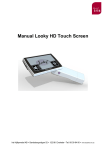 Manual Looky HD Touch Screen
