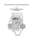 Illinois Law Enforcement Training & Standards Board EDI Electronic
