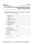 User`s Guide for WCSP Packaged bq24261M 3