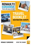 TRAVEL BOOKLET - UK and Europe Travel