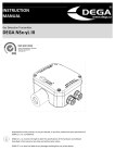 User manual DEGA NSx-yL III