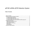 qSTAR miRNA qPCR Detection System