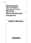NSA-series Box-type Industrial PC USER`S MANUAL