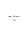 HPIC User`s Manual
