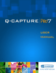 QCapture PRO 7 User Manual