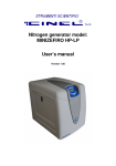 Nitrogen generator model: MINIZEFIRO HP