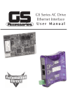 GS Series AC Drive Ethernet Interface User Manual