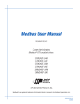 Modbus User Manual