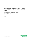 Modicon M340 with Unity Pro - SSI Module BMX EAE 0300