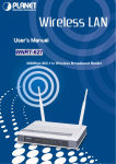 WNRT-627 User Manual_v1.0 - PLANET Technology Corporation.