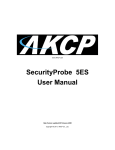 SecurityProbe 5ES User Manual