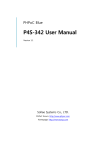 PHPoC Blue(P4S-342) User Manual