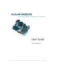 User Guide - Active@ Undelete For Windows