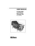 Hill-Rom Flexicair - User manual