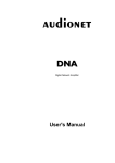Audionet DNA 2.0 Manual