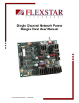 Single Channel Network Power Margin Card User Manual