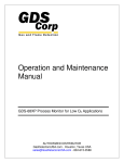 GDS GDS-68XP User Manual