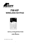 WIRELESS KEYPAD - totalsecurity.gr