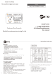 VC60B User manual - Zhuhai E-one Science and Technology CO