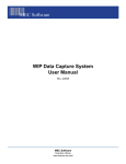 WIP Data Capture System User Manual