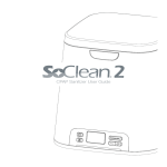 SoClean 2 User Manual - Sunset Healthcare Solutions