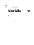 Adobe GoLive 4.0 User Guide