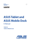 ASUS Tablet and ASUS Mobile Dock
