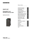 Siemens SCALANCE-security User Manual